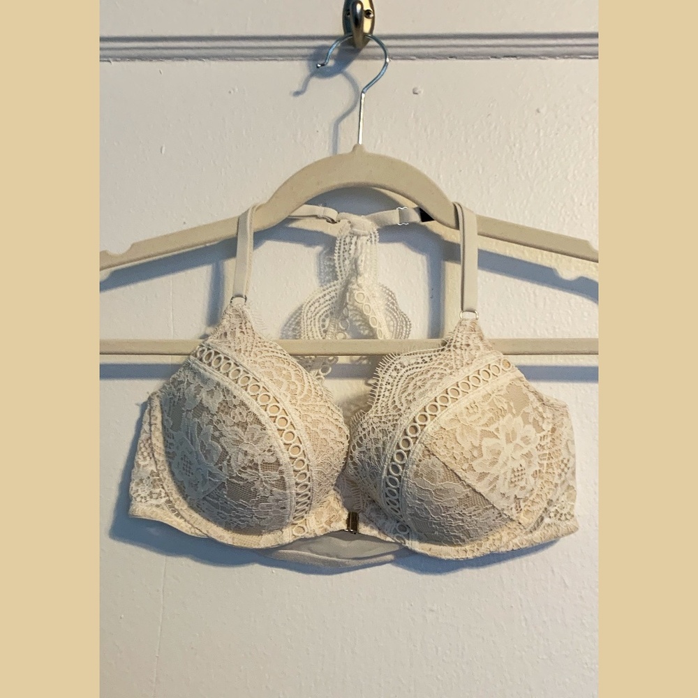 Lacy Racerback Bra | Size 34C